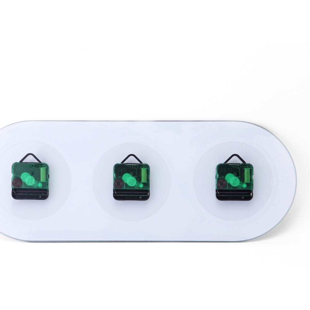 White Mondial Wall Clock 50cm