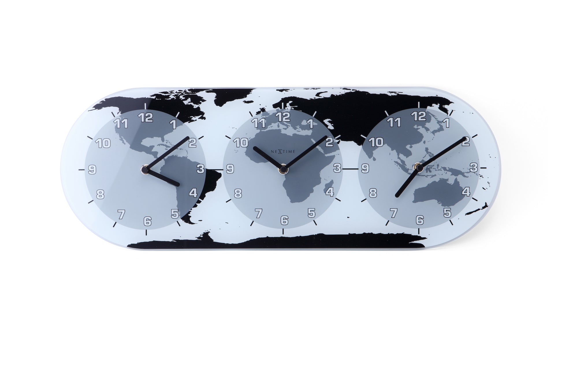 White Mondial Wall Clock 50cm