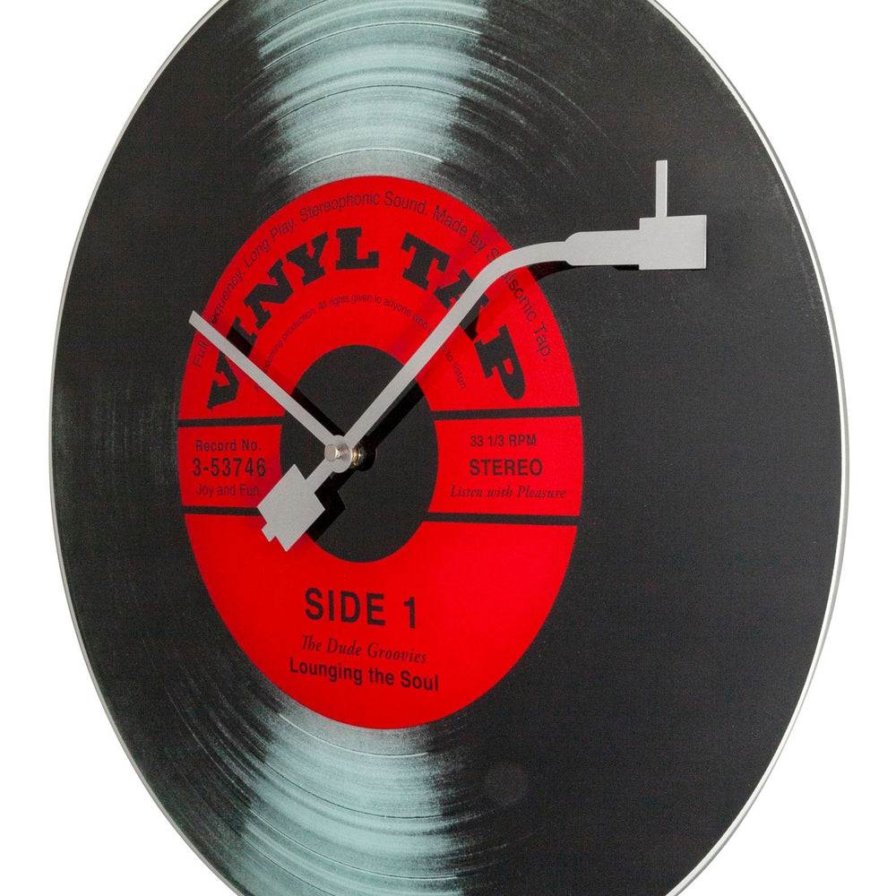 Vinyl Tap Wall Clock 43cm