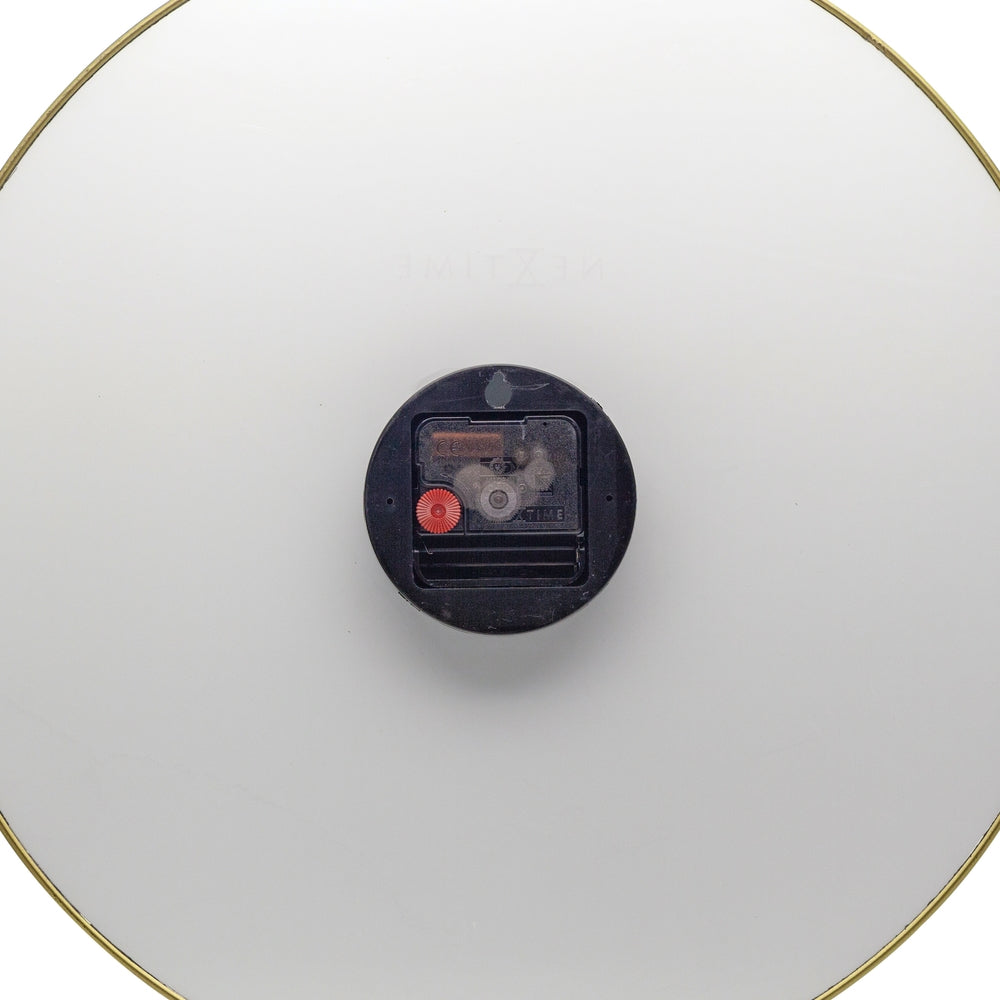 White Marble Wall Clock 40cm