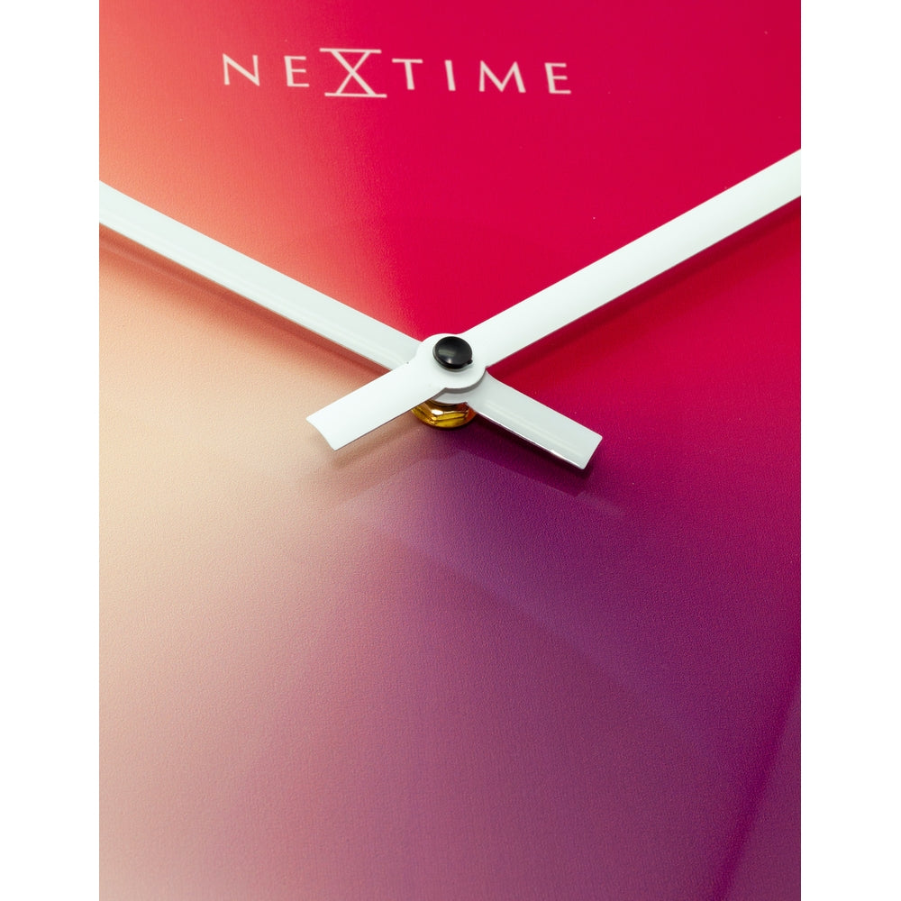 Red Gradient Wall Clock 40cm