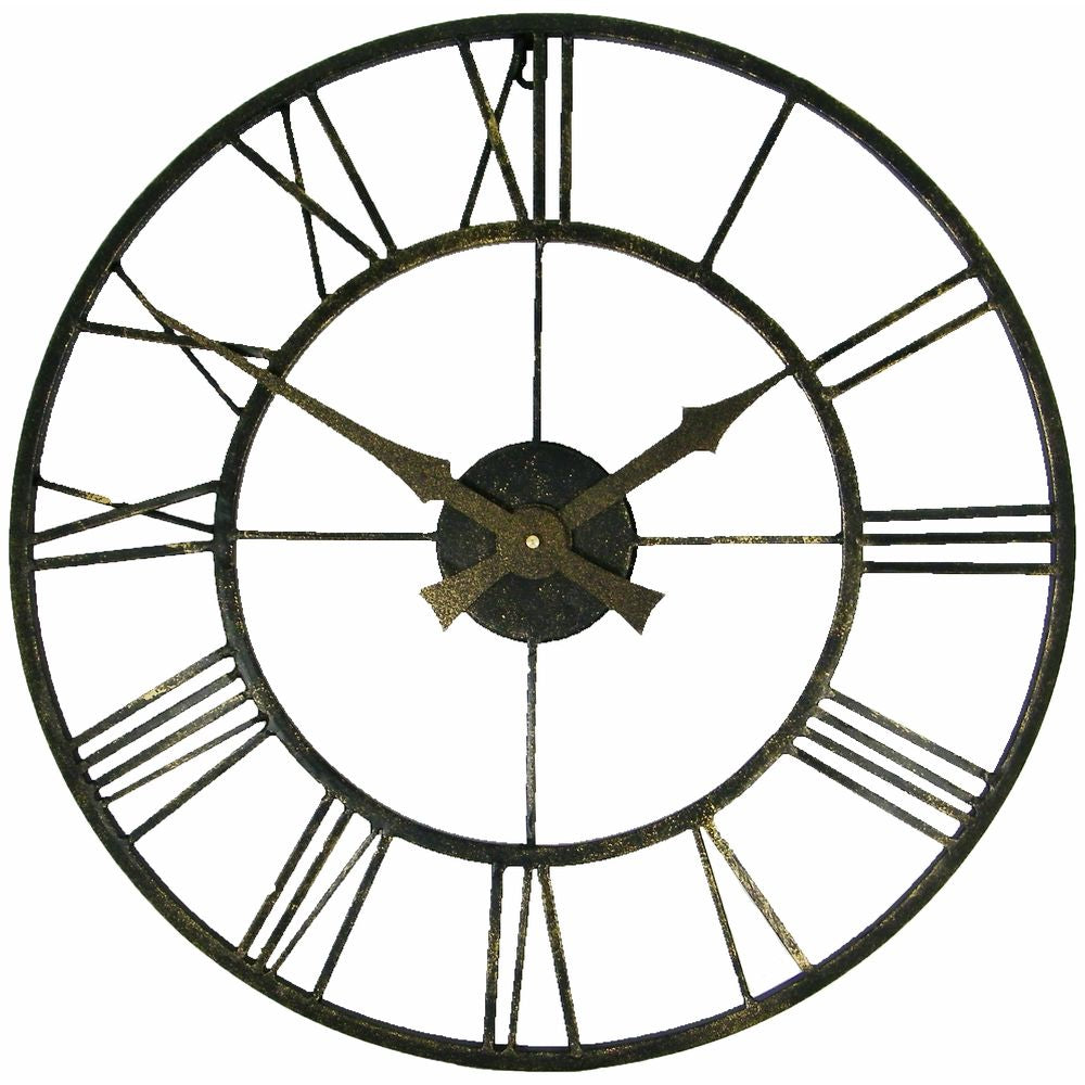 Pre-Aged Outdoor Wall Clock 50cm