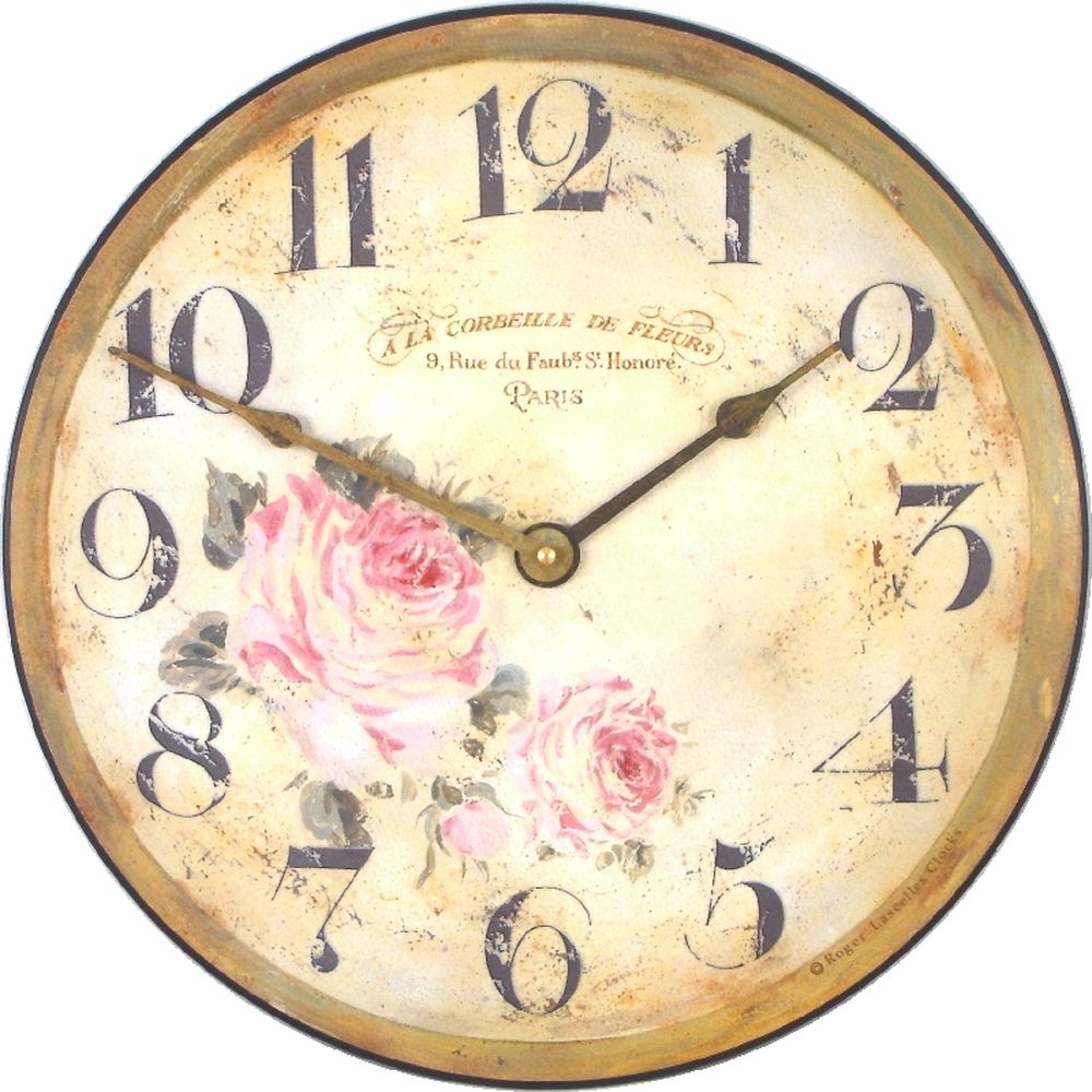 Florist Wall Clock 36cm
