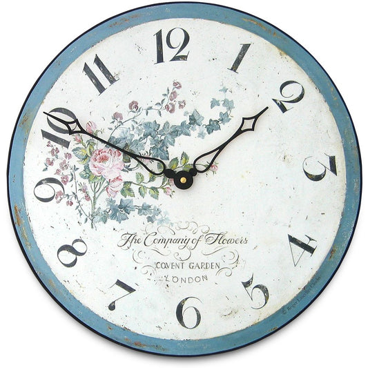 Climbing Rose Wall Clock 36cm
