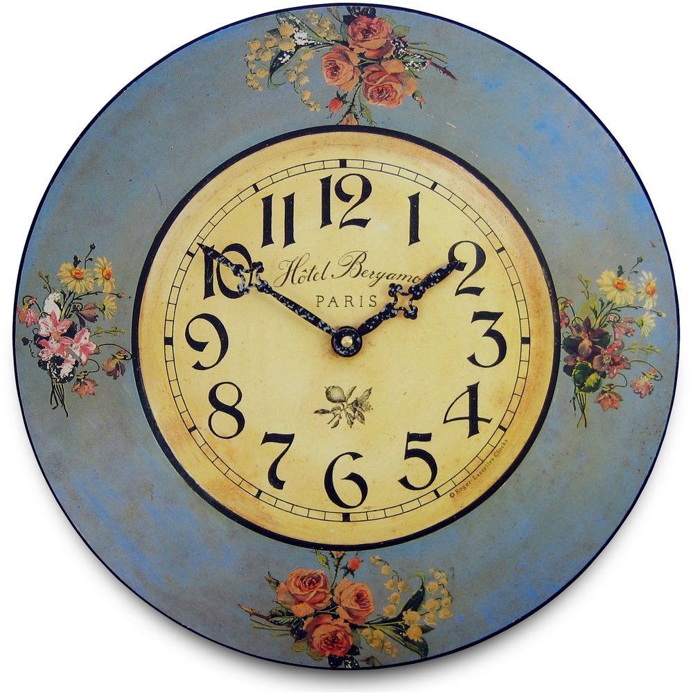 Bouquets Wall Clock 36cm