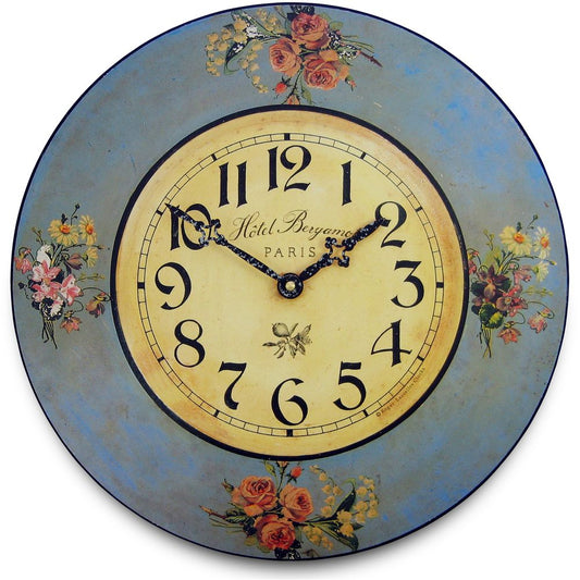 Bouquets Wall Clock 36cm