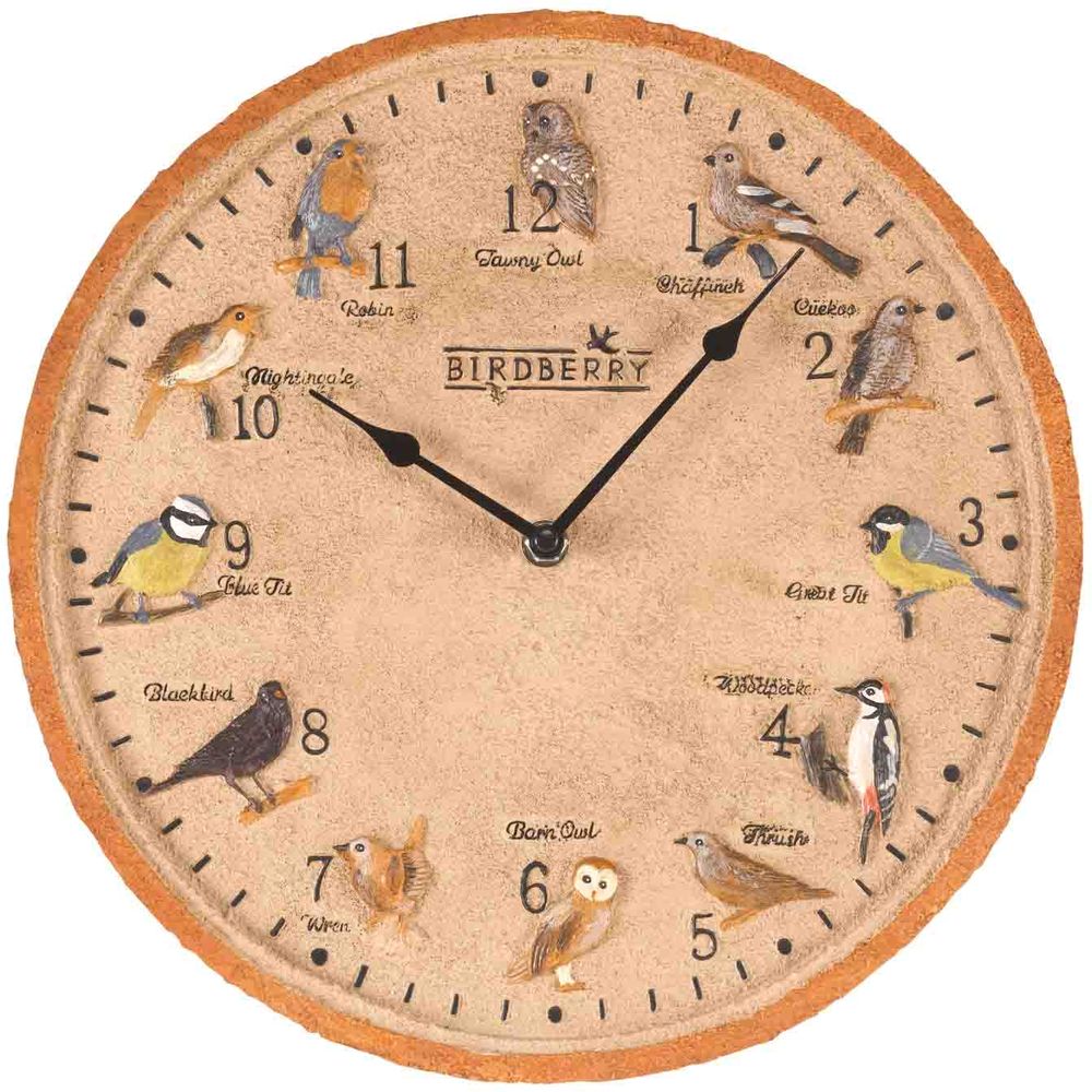 Birdberry Outdoor Wall Clock 30cm