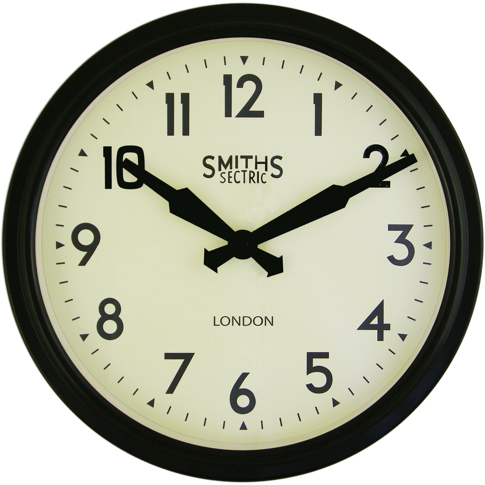 Smiths Retro Arabic Wall Clock 38cm or 50cm