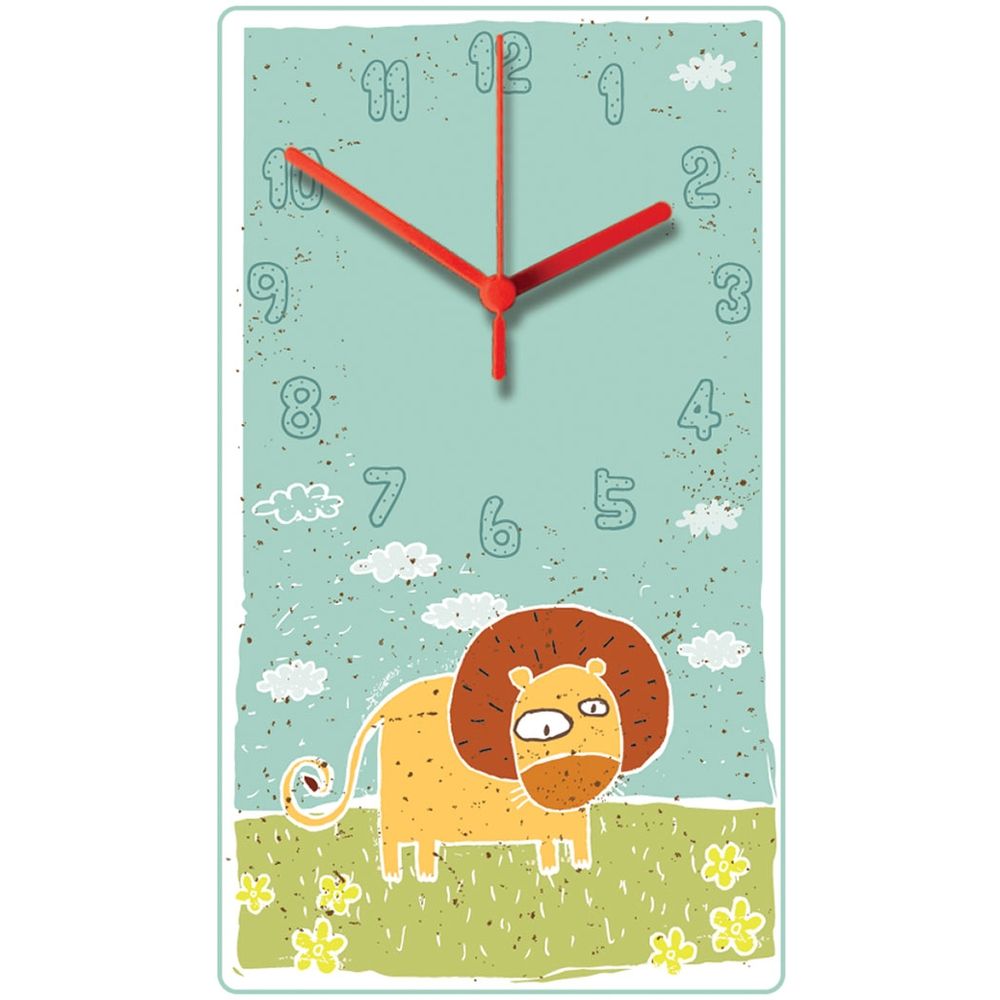 Lion Wall Clock 30.5cm