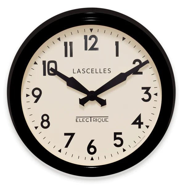 Smiths Retro Arabic Wall Clock 38cm or 50cm - TickTockClocks