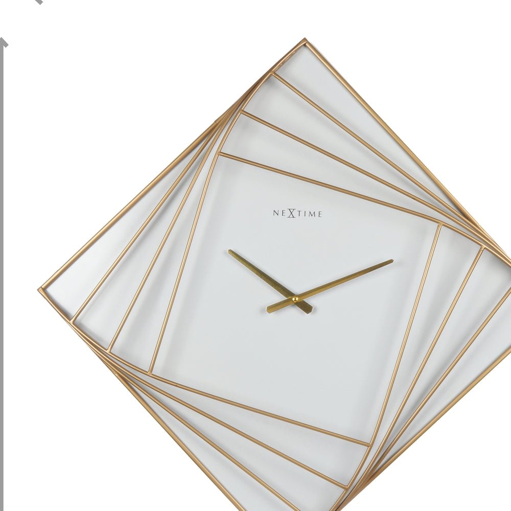 Turning Square Wall Clock 85cm - TickTockClocks