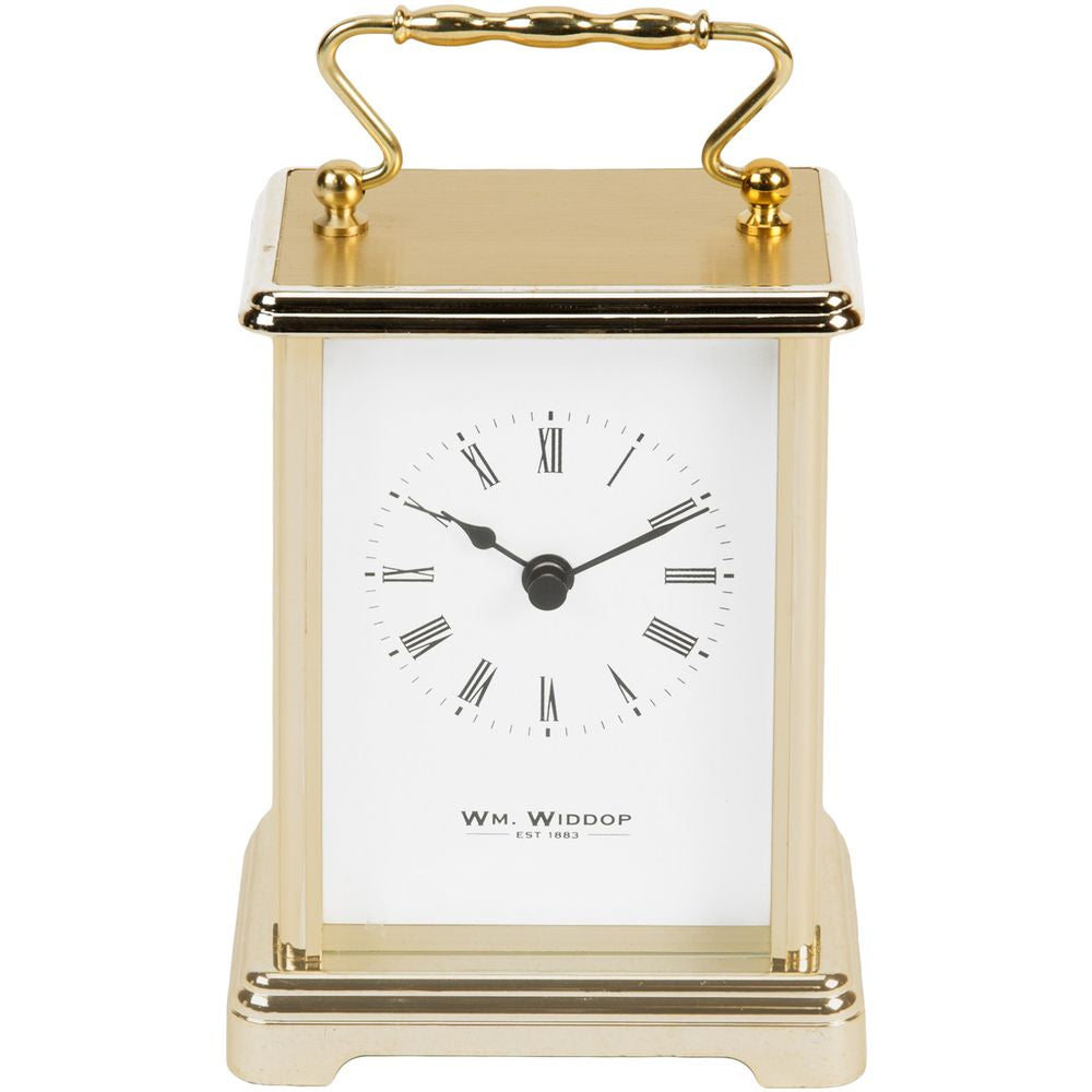 Carriage Clock - White dial 9cm