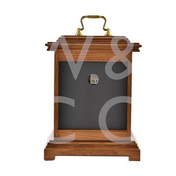 WOOD MANTEL CLOCK LANTERN STYLE WITH HANDLE