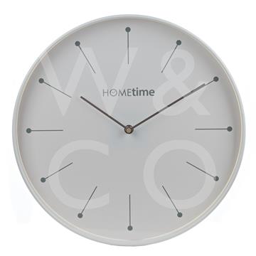 Hometime Round Wall Clock White 35cm