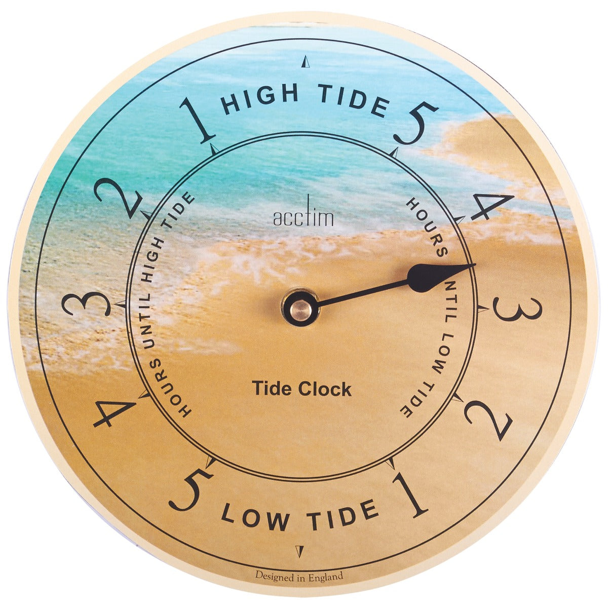 Portland High & Low Tide Wall Clock