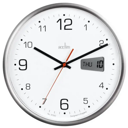 Kalendar Wall Clock 27cm