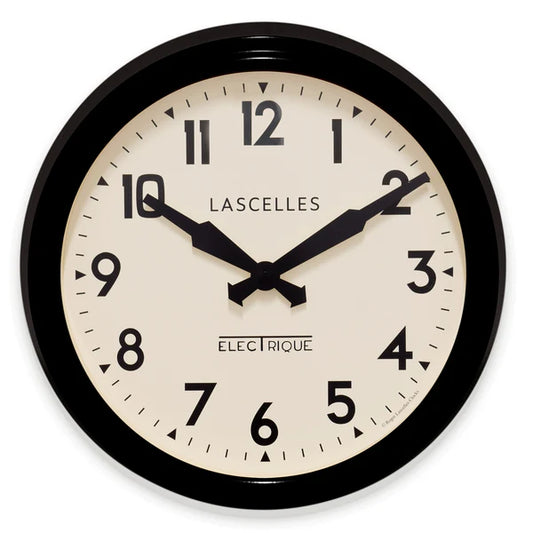 Lascelles Retro Retro Arabic Wall Clock 38cm