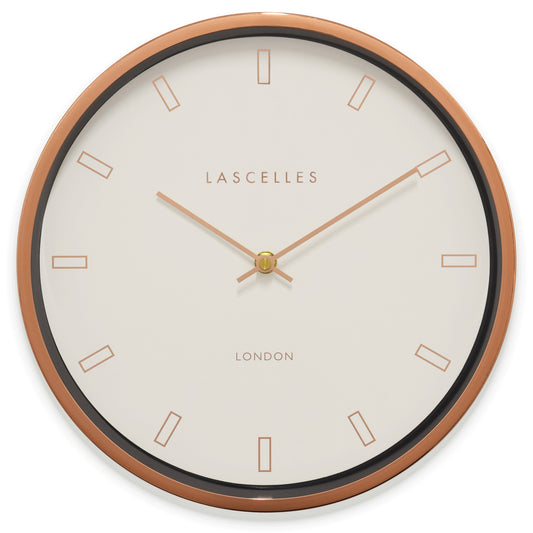 Firecrest Rose Gold Wall Clock 30cm
