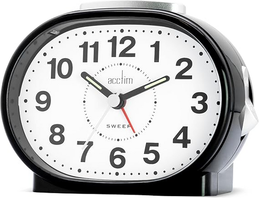 Lila Analogue Alarm Clock 10cm