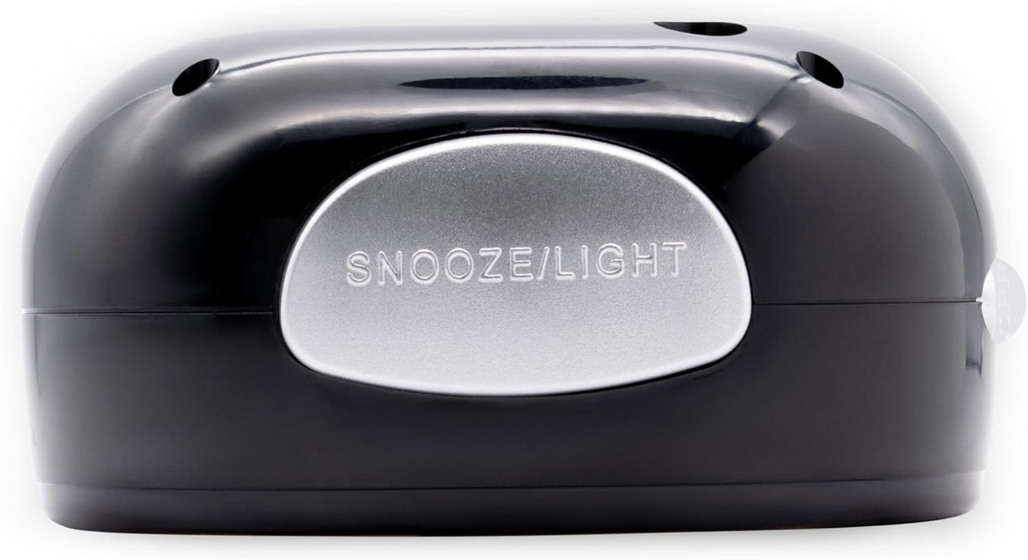 Lila Analogue Alarm Clock 10cm