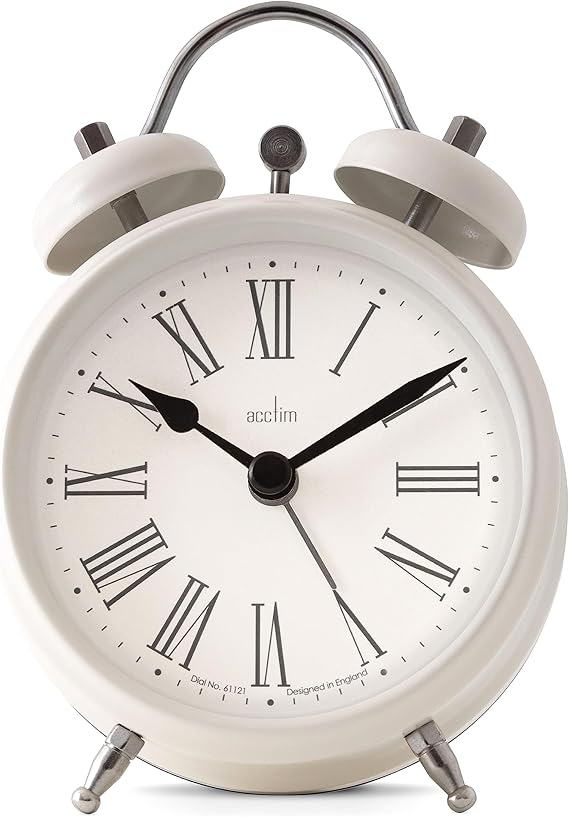 Shefford Analogue Alarm Clock 13cm