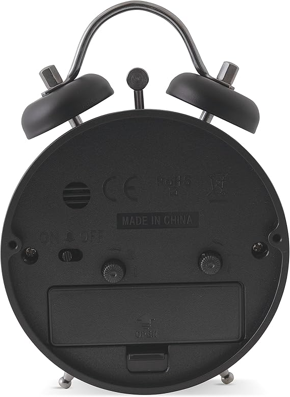 Shefford Analogue Alarm Clock 13cm