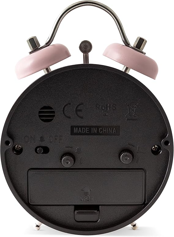 Shefford Analogue Alarm Clock 13cm