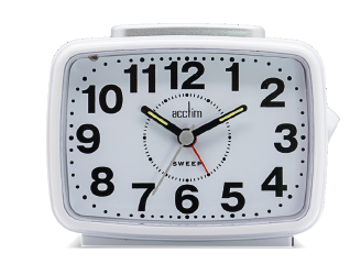 Titan 2 Analogue Alarm Clock 12cm