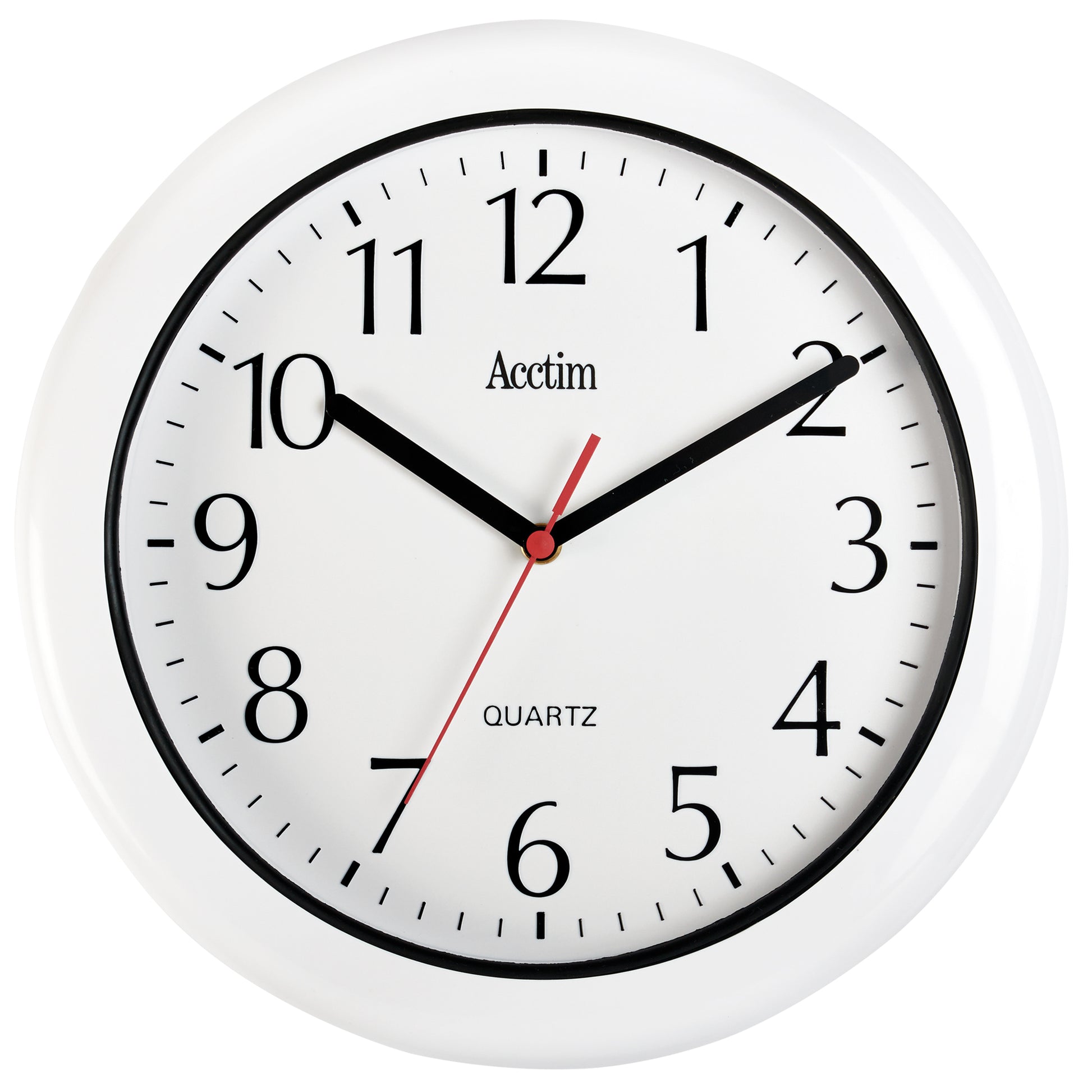 Oceana IP55 Rated Bathroom Wall Clock 30.5cm