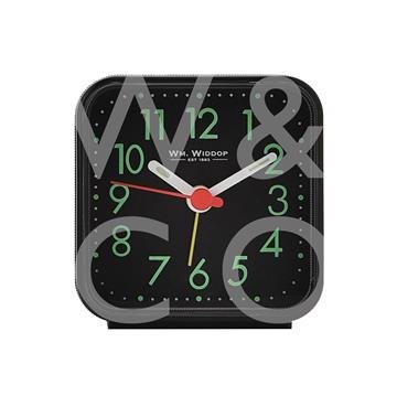 Alarm - Standard Alarm Top shut off Black 6cm - TickTockClocks
