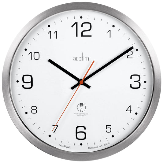 Atomik Wall Clock 30cm - TickTockClocks