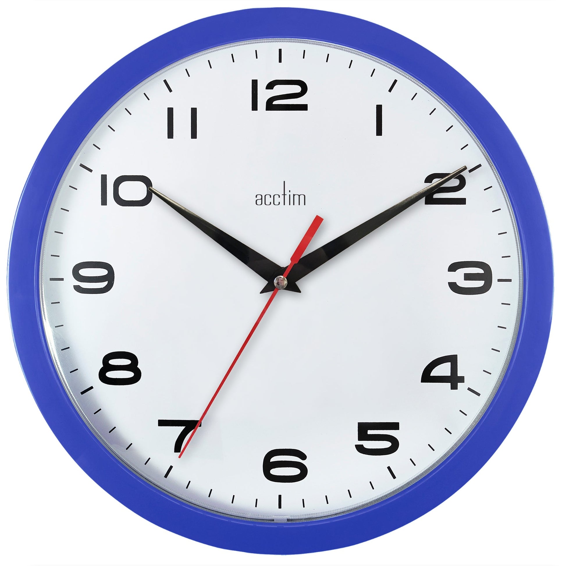 Aylesbury Blue Wall Clock 25.5cm - TickTockClocks
