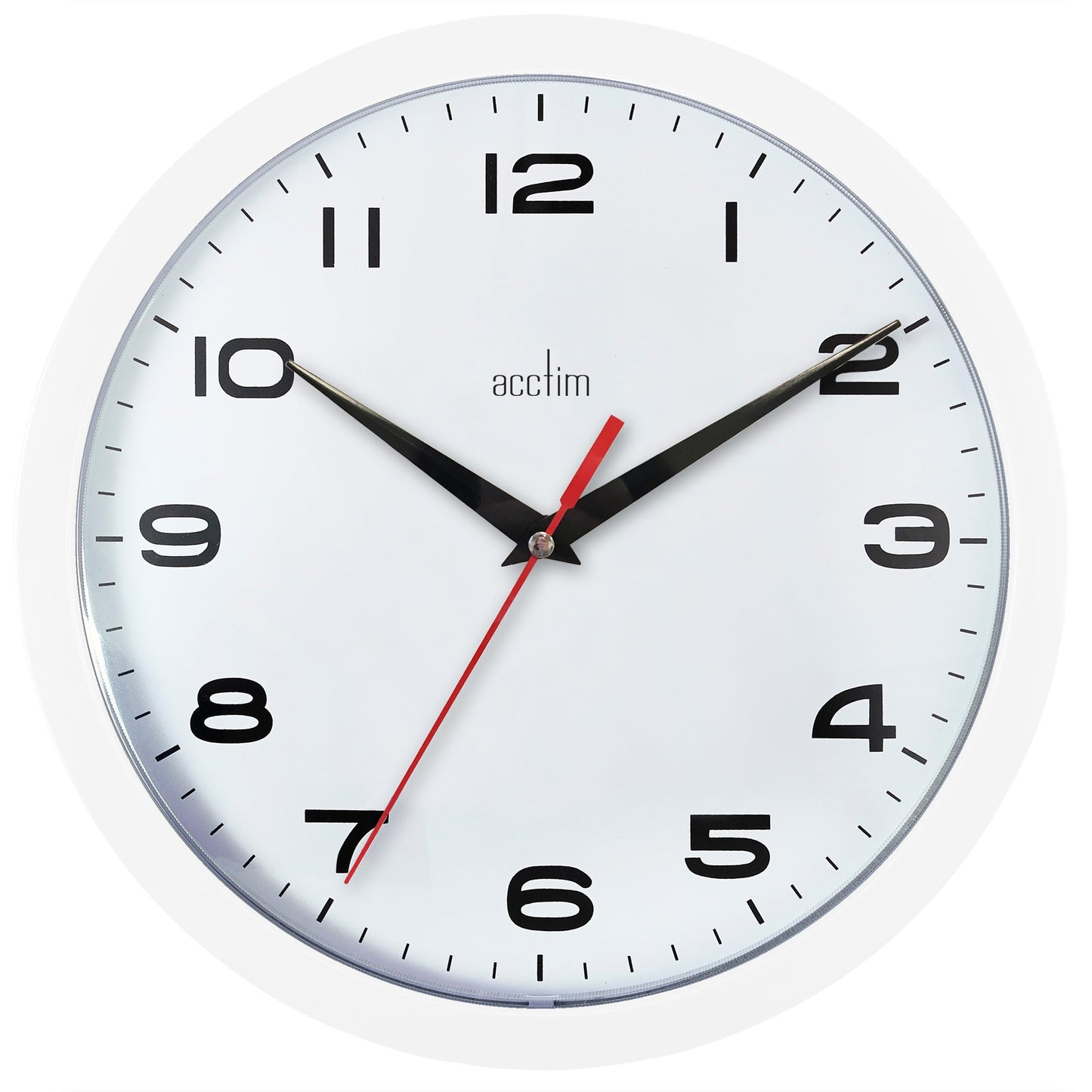 Aylesbury White Wall Clock 24.5cm - TickTockClocks