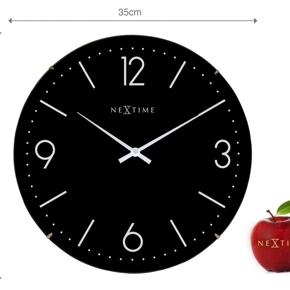 Basic Dome Wall Clock 35cm - TickTockClocks