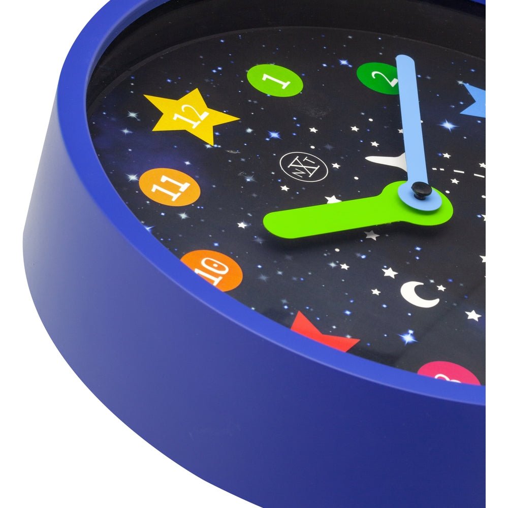 Black Apollo Wall Clock 26cm - TickTockClocks