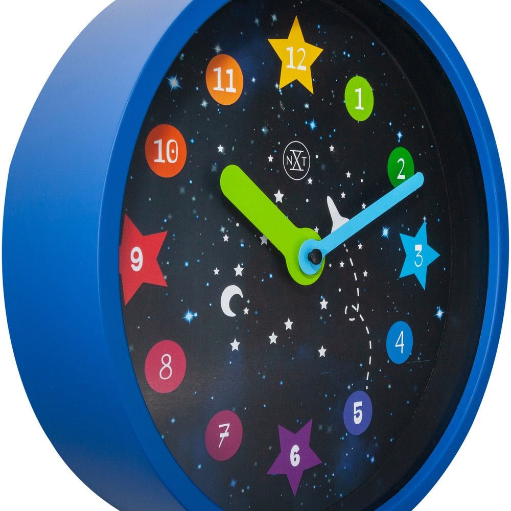 Black Apollo Wall Clock 26cm - TickTockClocks