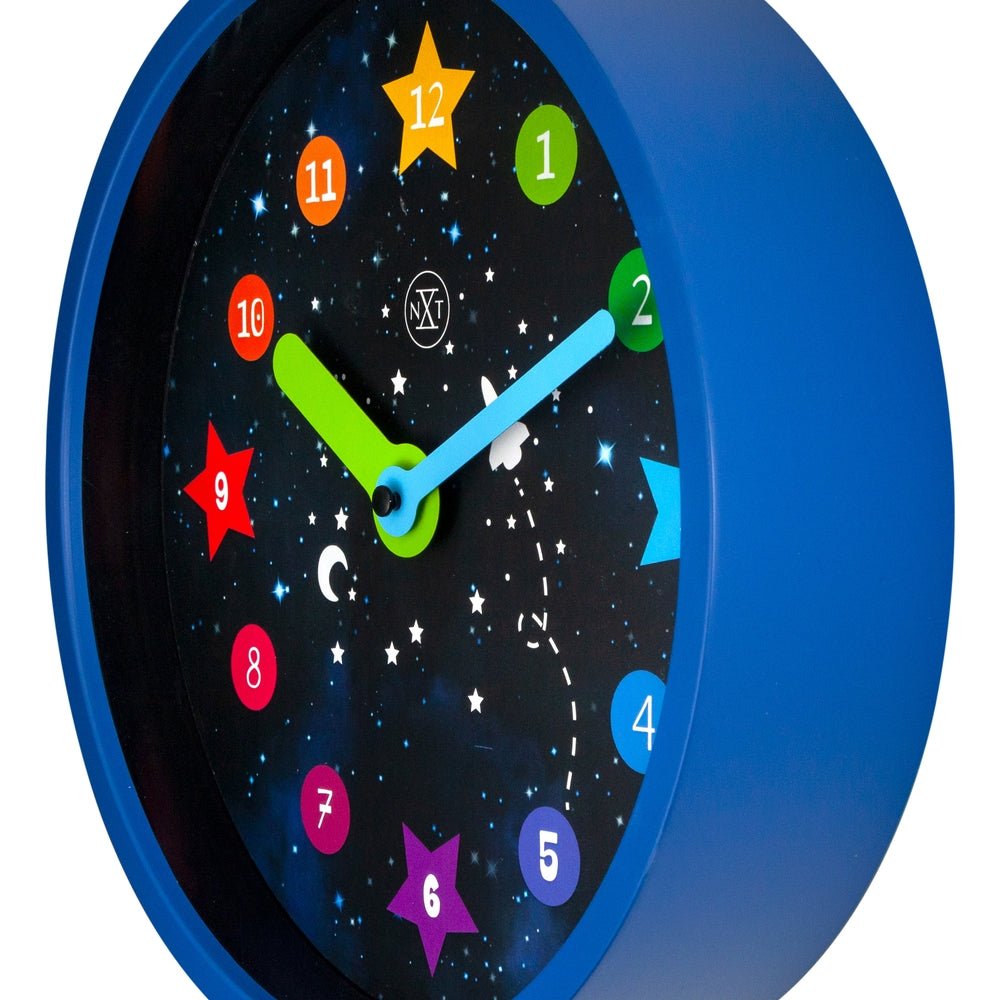 Black Apollo Wall Clock 26cm - TickTockClocks