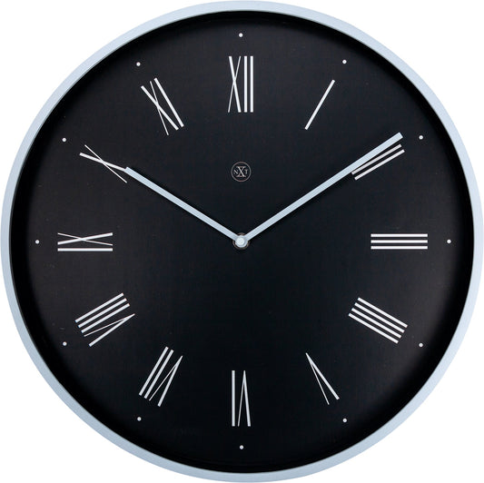 Black Felix Wall Clock 40cm - TickTockClocks