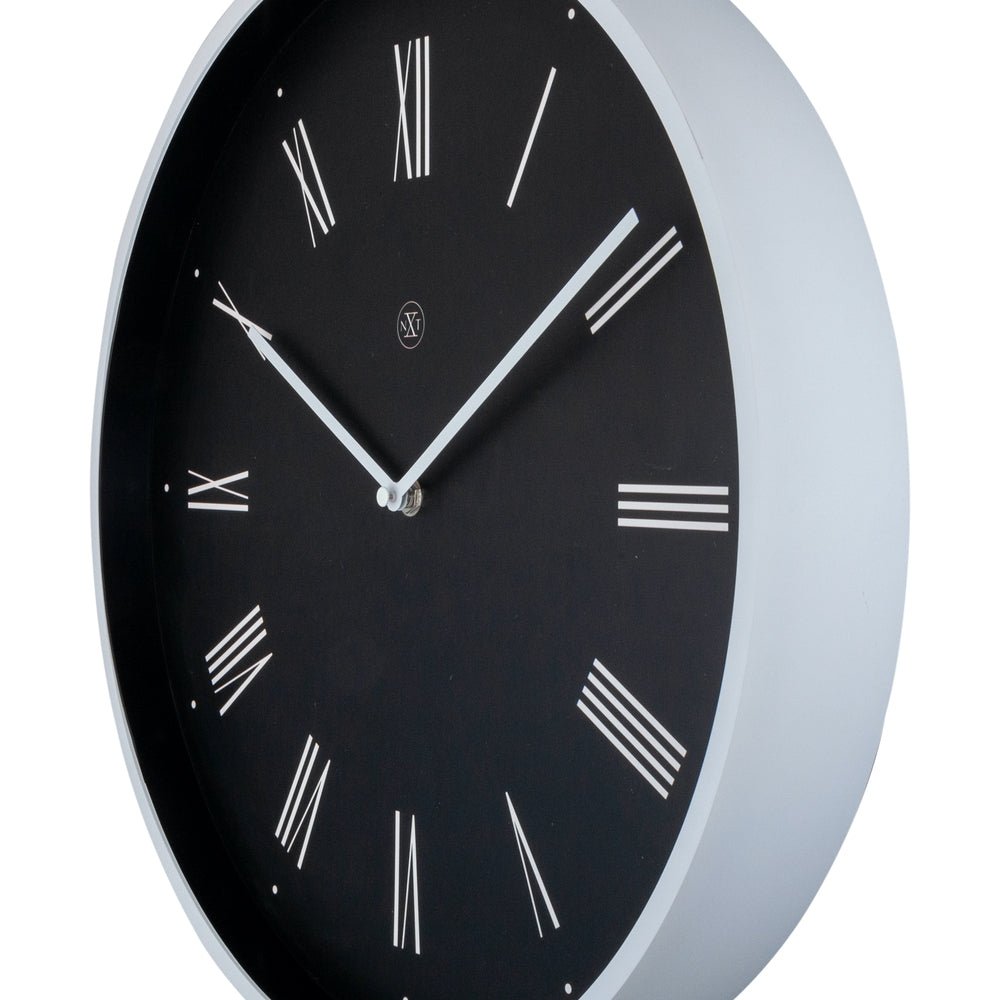 Black Felix Wall Clock 40cm - TickTockClocks