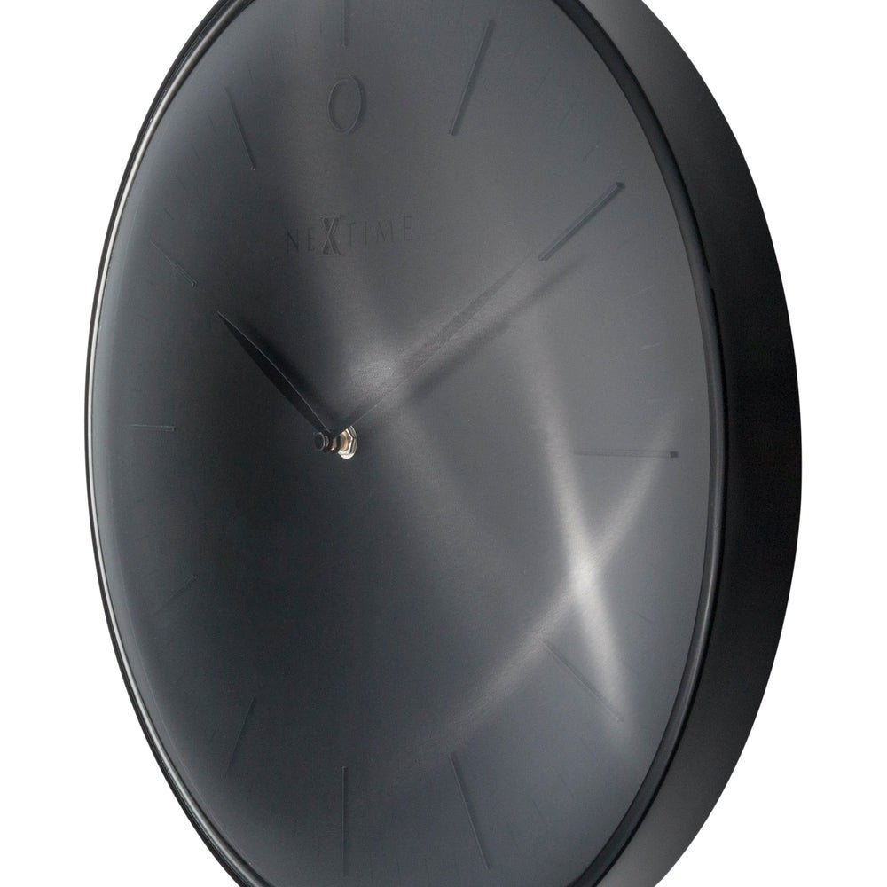 Black Glamour Wall Clock 40cm - TickTockClocks