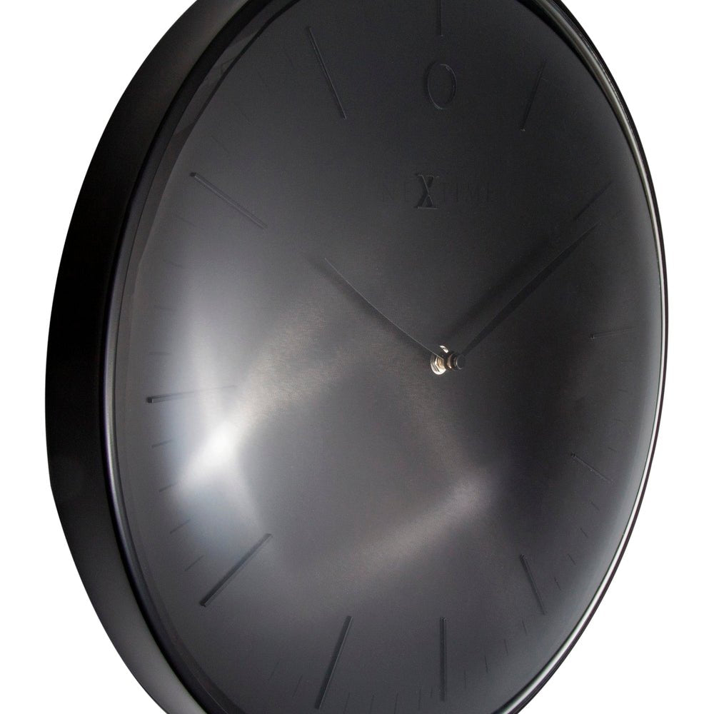 Black Glamour Wall Clock 40cm - TickTockClocks