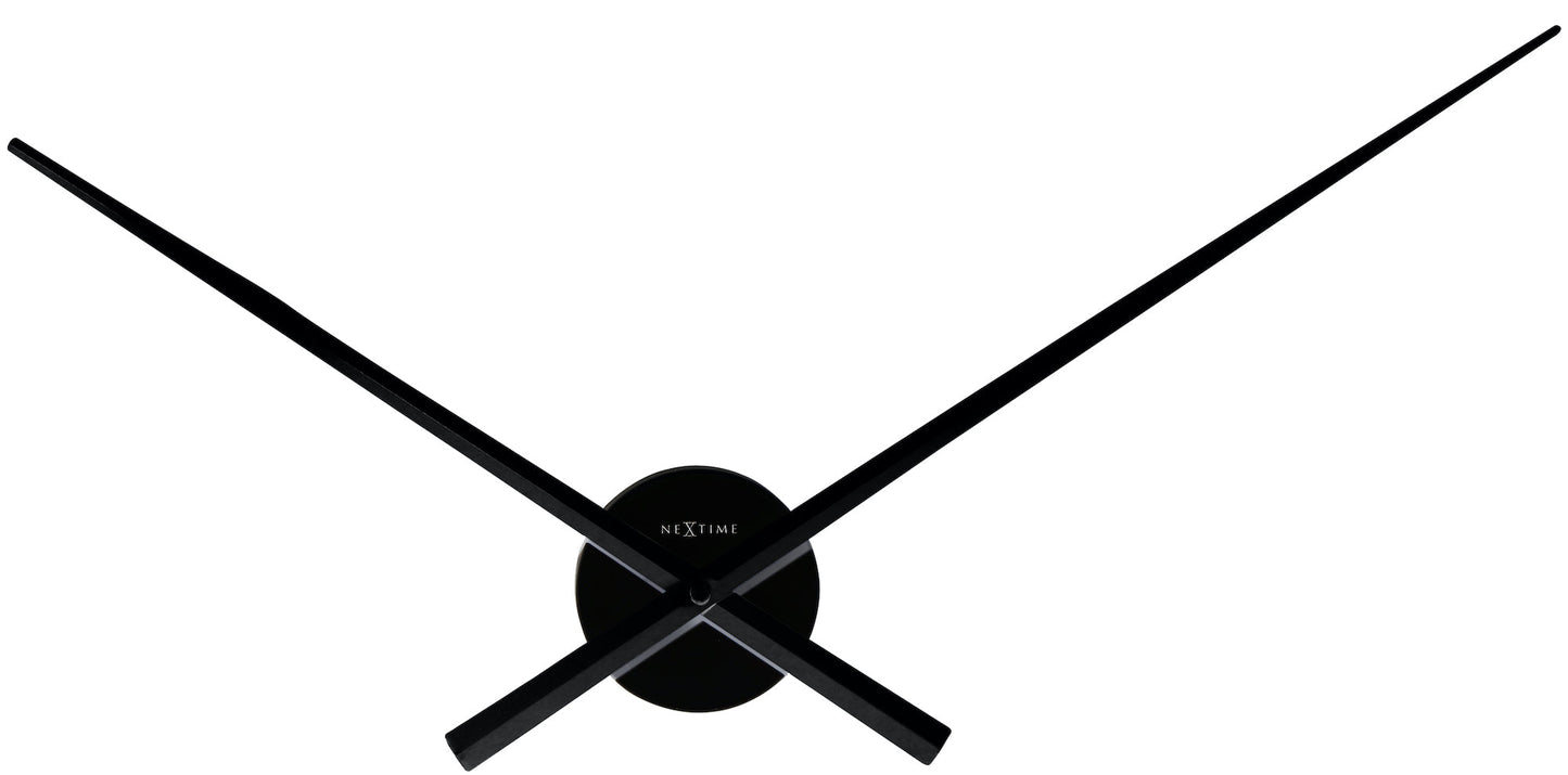 Black Hands Wall Clock 70cm - TickTockClocks