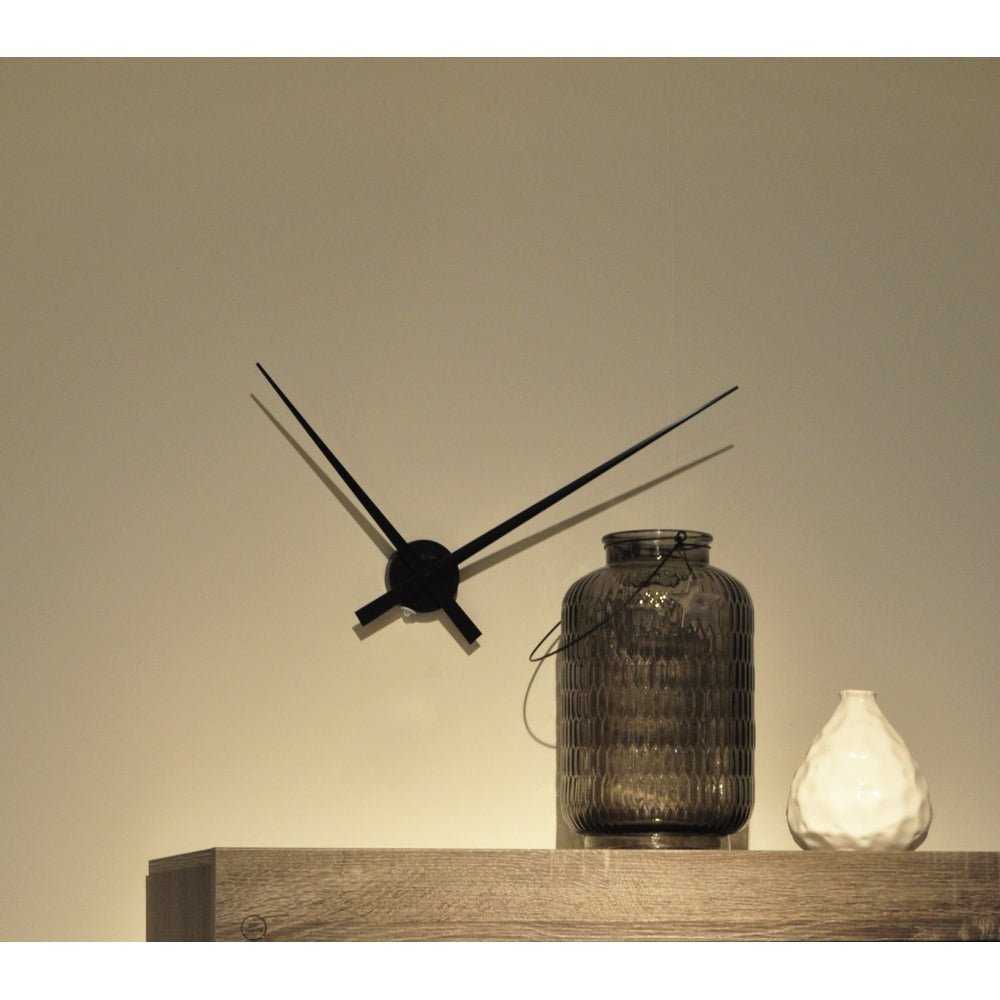 Black Hands Wall Clock 85cm - TickTockClocks