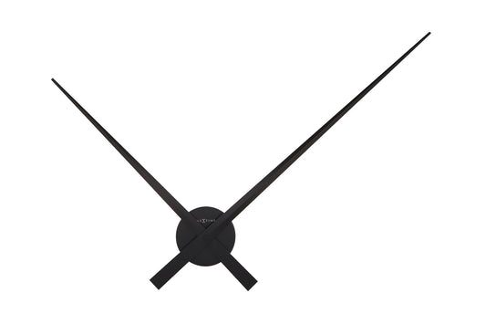 Black Hands Wall Clock 85cm - TickTockClocks