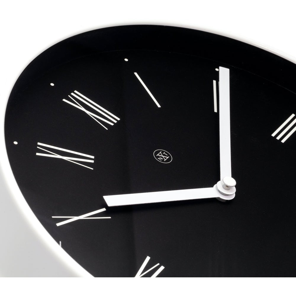 Black Irving Wall Clock 25cm - TickTockClocks