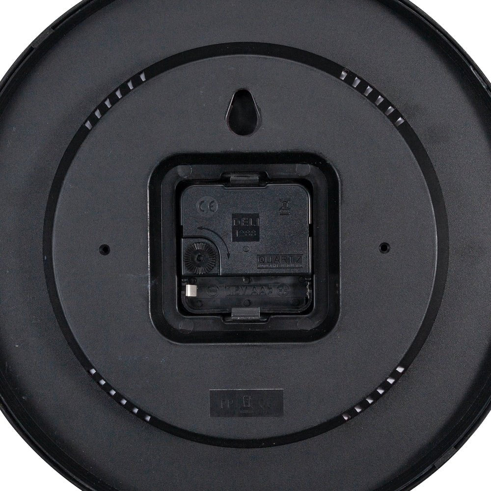 Black Irving Wall Clock 25cm - TickTockClocks