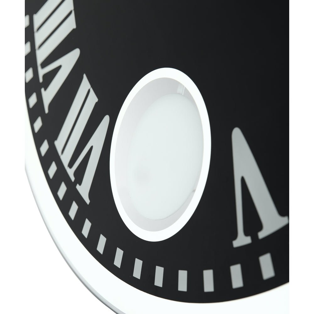 Black Romana Wall Clock 43cm - TickTockClocks