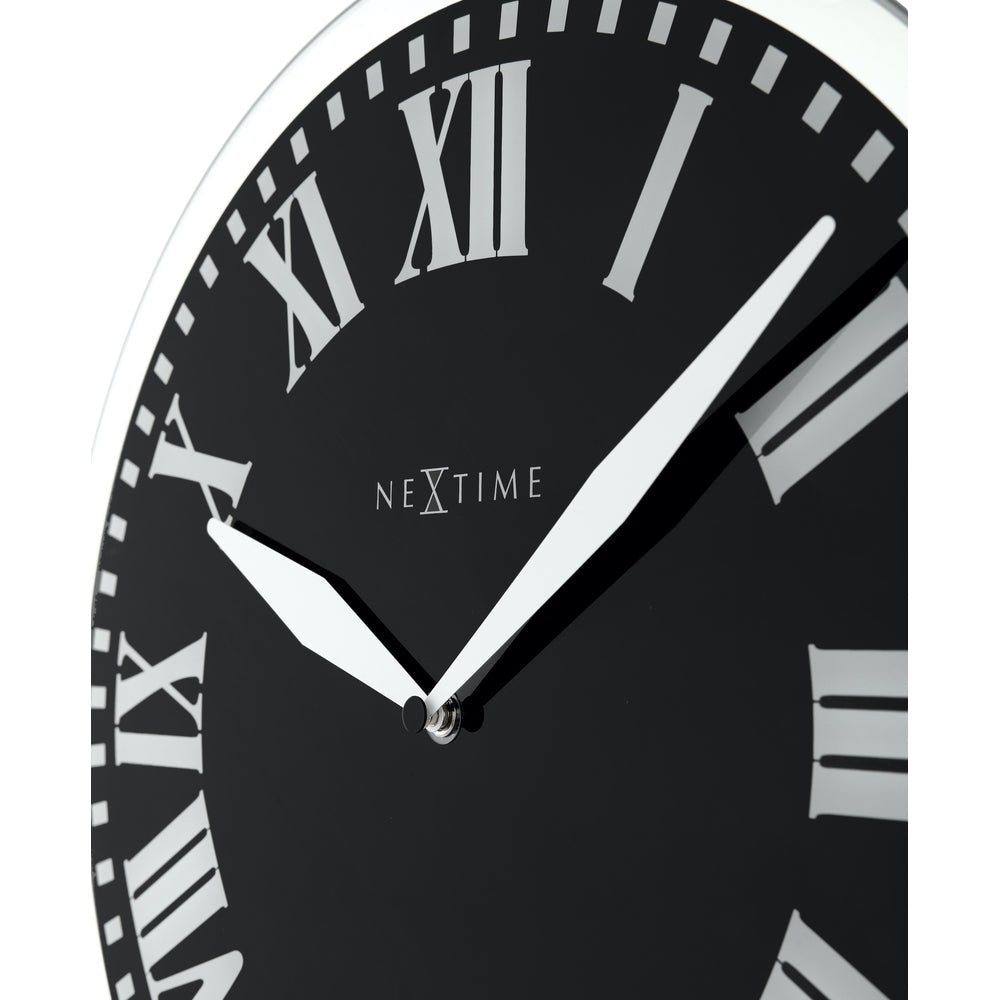 Black Romana Wall Clock 43cm - TickTockClocks