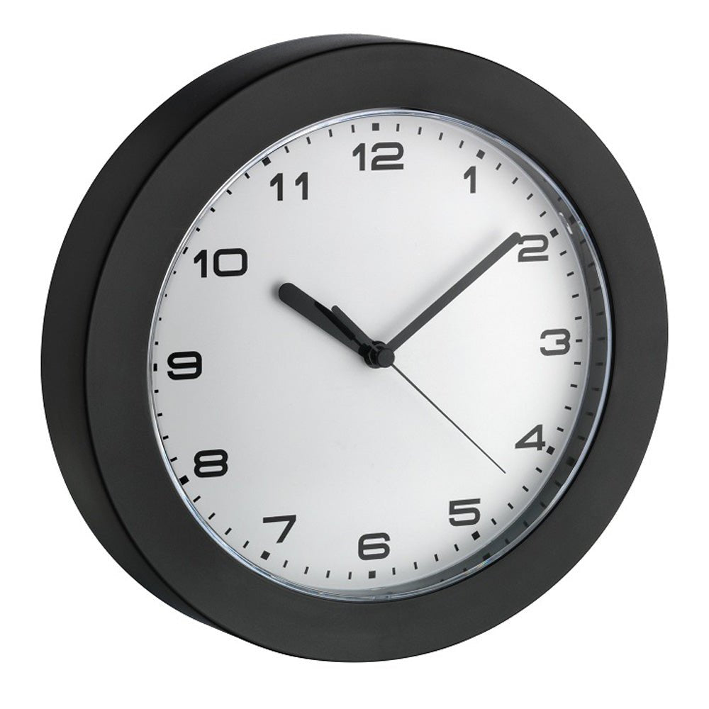 Black Wall Clock 22.8cm - TickTockClocks