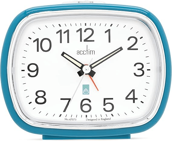 Camille Analogue Alarm Clock 11cm - TickTockClocks